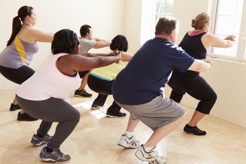 checkup cardiologico centro medico buonarroti -  persone fanno ginnastica 